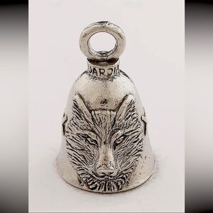 Wolf Motorcycle Guardian Angel Bell